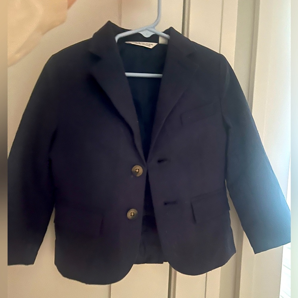 Toddler Boys Navy Blazer 3T
Janie and Jack
Worn Once